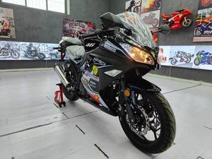 <span class=keywords><strong>Moto</strong></span> sportive originale Small Ninja HL200-4H (Chine continentale) avec moteur monocylindre, conception optimisée pour la course sur route horizontale - Product Image 5