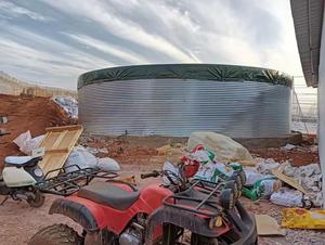 Vente flash : réservoir de pisciculture en acier galvanisé et PVC, conteneur de stockage d'eau avec une capacité de 5m à 1000m - Product Image 4