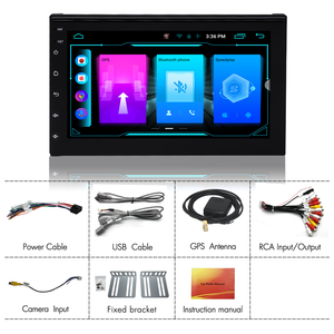8-Core 2DIN AI Xe Đài Phát Thanh Stereo 7 Inch Wifi Android Tự Động Carplay 2 + 32G Android 10.0 DSP EQ GPS Chia Màn Hình Đảo Chiều Aiding TV - Product Image 6