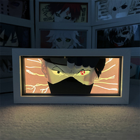 Lampe de table en papier découpé à l'effigie de personnages d'anime, best-seller, nouvelle collection, décoration douce haut de gamme pour salon, accent décoratif pour meubles de style nordique