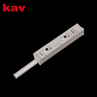 Loquet de porte moderne à pousser pour ouvrir avec fermeture douce pour hôtel et cuisine, en POM et fer durables