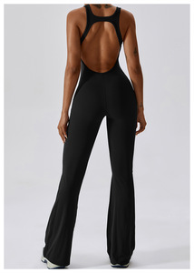 Survêtement de Grossesse avec Logo Supplémentaire et Leggings Évasés, Ensemble Deux Pièces de Joggers à Effet Froncé pour l'Entraînement des Femmes - Product Image 3