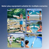 2026 Neues Modell 102 Kinder-Elektro-Wasserpistole mit Automatischer Wasseraufnahme, Große Kapazität, Pulsbetrieben, Große Reichweite