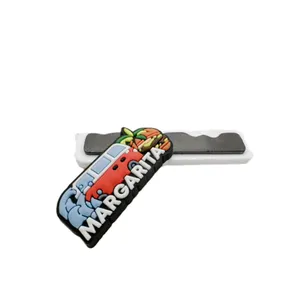 Rubber fridge magnet 2/3D effect and UV printing logo soft pvc sticker promotional gifts good price