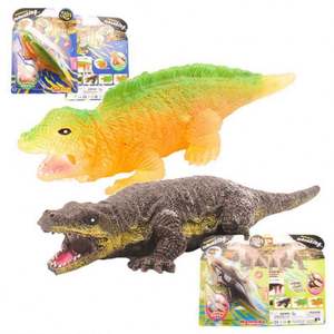 Juguetes Sensoriales de Dinosaurio Lagarto: Anillos, Cubos Giratorios y Juguetes Blandos de PU y Silicona para Apretar, Premios para Cofres del Tesoro Infantiles - Product Image 5