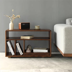 Nordic-style European Solid Wood Side Cabinet Living Room <b>End</b> <b>Table</b> Bookcase Hallway/Aisle Movable Tea Home Furniture - Product Image 3