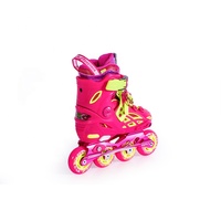 Patins à roulettes en ligne pour enfants, vente en gros, avec roues lisses en PU et cadre en alliage d'aluminium, patins à roulettes réglables