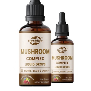 Private Label OEM Mushrooms Liquid Drops Complex <b>Lions</b> <b>Mane</b> <b>Supplement</b> with Turkey Tail Mushroom, Reishi, Shiitake - Product Image 1