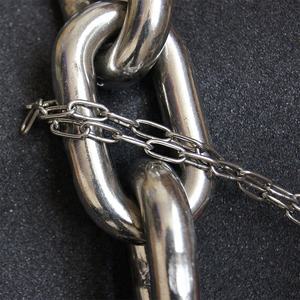 G43 DIN766 Enlace corto DIN763 Enlace largo Medio ASTM80 NACM90 JIS Estándar AISI316 AISI304 Cadena de acero inoxidable 316 - Product Image 2