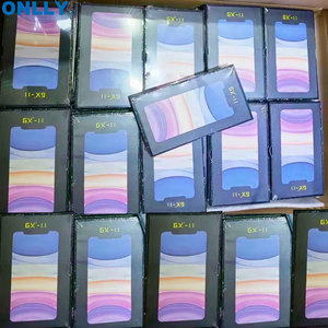 GX OLEDคุณภาพหน้าจอสําหรับ<span class=keywords><strong>iPhone</strong></span> X XS Max XR 11 12 13 14 Pro Max 12 Miniสําหรับ<span class=keywords><strong>Iphone</strong></span> X GXหน้าจอLcd OLED 100 ทดสอบ - Product Image 2