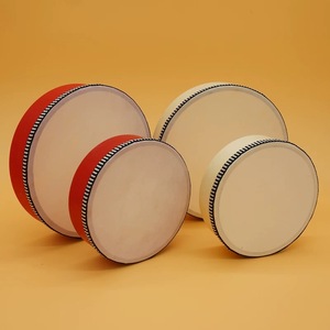 Wholesale Orff Percussion Instrument Portable 10 Inch Wood Hand <b>Drum</b> Musical Instrument Hand <b>Drum</b> for Kids Musical Performance - Product Image 2