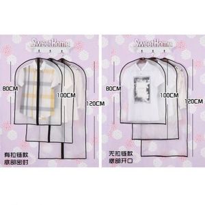 Housse de costume transparente anti-poussière personnalisée en tissu tissé pour vêtements et robes - Product Image 2