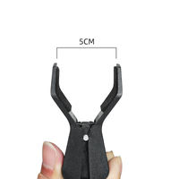 Trépied de bureau réglable Portable OEM L6, support de trépied plat tout en plastique pour Microphone