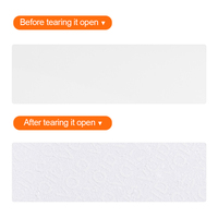 Étiquette de sécurité anti-effraction en PET blanc de 5 cm, résistante à la chaleur, sur mesure, pour la fermeture des cartons
