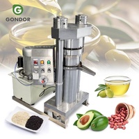 Machine d'extraction d'huile commerciale par pressage hydraulique à froid pour beurre de cacao, graines de noix, chanvre, noix de coco, olive et avocat