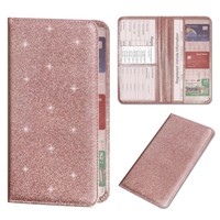 Nouveau Porte-cartes d'immatriculation et d'assurance automobile en cuir PU FIZZBAG de haute qualité, Organisateur de documents de véhicule