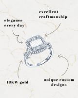 Pendientes de Oro Sólido de 14k y 18k con Diamantes Cultivados en Laboratorio con Certificación IGI GIA HPHT CVD, con 4 Puntas, de 1, 2 y 3 Quilates