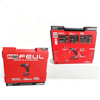 Perceuse à percussion sans fil 18V Milwaukee, visseuse électrique pour la décoration domestique, rechargeable