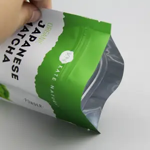 100 г Упакованные OEM церемониальные органические высококачественные пакеты в японском стиле из зеленого чая маття