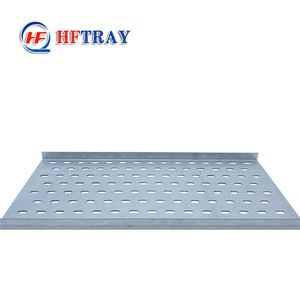 Good Quality 300mm Width Aluminum Alloy Hdg Metal <b>Outdoor</b> Electrical Perforated <b>Cable</b> Tray Ventilated Waterproof <b>Cable</b> Tray - Product Image 5