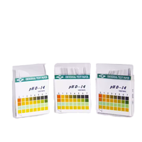 Tiras de pH de Precisión Universal 0-14 con Precisión de 1 pH para Pruebas de Agua, Suelo, Laboratorio y Aguas Residuales Industriales