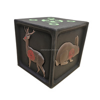 Cible de tir autoportante durable pour entraînement au tir à l'arc avec cibles animales 3D en XPE