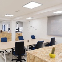 Vente en gros de lampe de plafond LED moderne pour intérieur bureau maison haute luminosité corps en aluminium à écran plat plafonnier bon marché