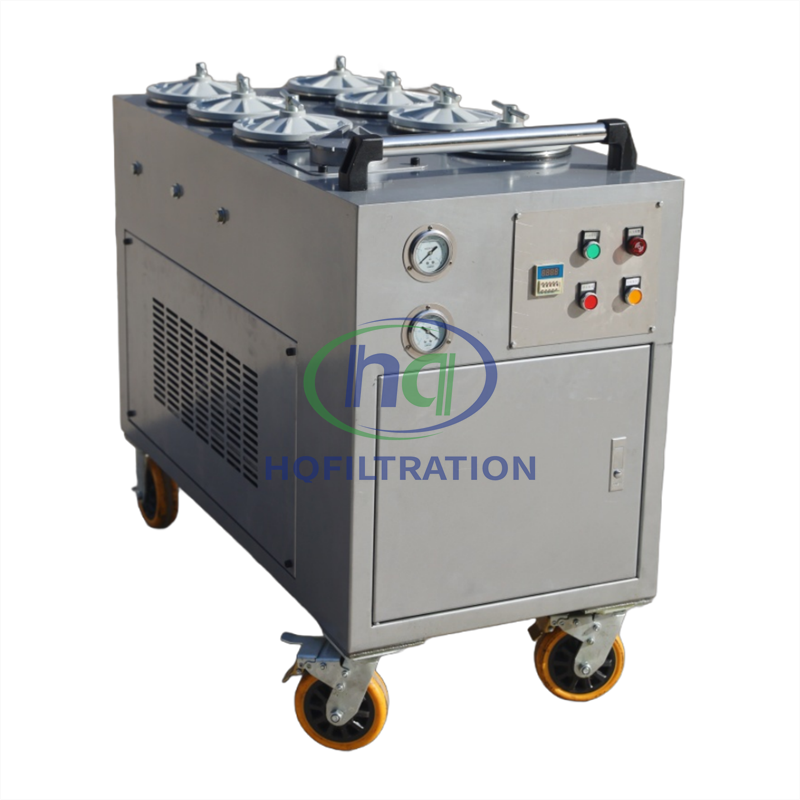 hydraulic oil filtration machine
