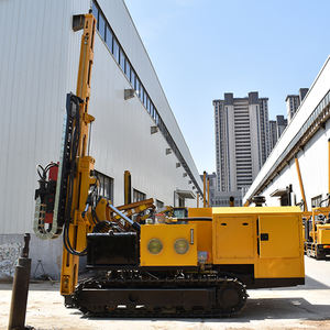 Hengxing HXR7 Haute Efficacité Hydraulique Pilote De Pile Sur Chenilles 4 Cylindres Moteur Diesel Usine Solaire Pilonnage Machine - Product Image 1