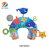 Recién Nacido Tummy Time Pillow and Play Mat Baby Activity Prop Pillows Accesorio de cama para niños