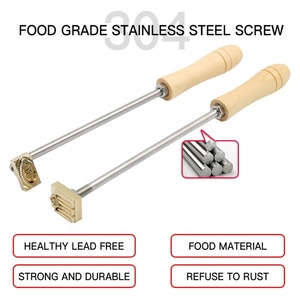 Fer à marquer personnalisé pour le bois, tampon en laiton pour le bois de mariage, marqueur à chaud pour barbecue et steak - Product Image 3