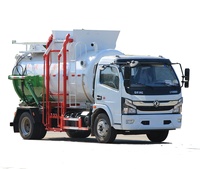 Camion à ordures de cuisine Dongfeng 8 m³ 4x2, petit camion pratique, de haute qualité, abordable et économique, fabriqué en Chine