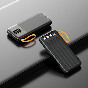 Cargador Portátil de Alta Capacidad 10000mAh PD22.5W con Carga Rápida, Logotipo Personalizado, Cable Integrado y Pantalla LCD - Product Image 6