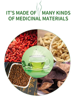 Thé minceur aux herbes personnalisé à marque privée pour adultes, 28 jours, avec soutien à la santé digestive