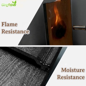 Ứng dụng ngoài trời đẹp Hội Đồng Quản trị và Batten dọc gỗ composite siding tấm Tường Ốp tùy chọn cho bên ngoài - Product Image 4