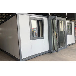 Lusso 20ft 30ft 40ft estendibile contenitore casa tetto uragano solare prefabbricato 3 camere da letto espandibile casa contenitore - Product Image 3