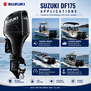 <span class=keywords><strong>Moteur</strong></span> <span class=keywords><strong>hors</strong></span>-<span class=keywords><strong>bord</strong></span> quatre temps SUZUKI DF175A 175 CV, couple puissant, <span class=keywords><strong>moteur</strong></span> marin à faible consommation de carburant pour bateaux de pêche et bateaux de travail - Product Image 3