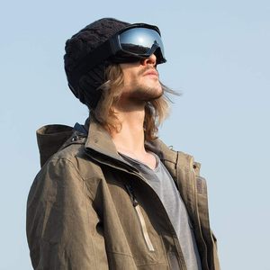 Masque <span class=keywords><strong>de</strong></span> ski et snowboard cylindrique en TPU à porter par-dessus des <span class=keywords><strong>lunettes</strong></span>, avec verres anti-buée <span class=keywords><strong>pour</strong></span> hommes, femmes et jeunes, protection UV à 100 % - Product Image 3