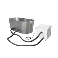 Baignoire de plongée froide en acier inoxydable pour la récupération du bain de glace Baignoire de glace extérieure pour les athlètes et le spa de bien-être