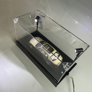 Acrylic LED Light Modern Store <b>Display</b> Stand for 1/18 Scale Car Models for <b>Display</b> <b>Case</b> - Product Image 1