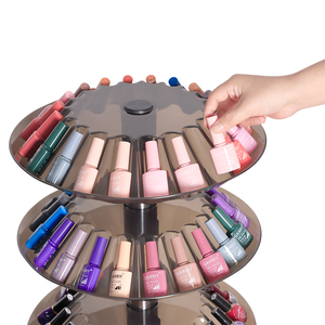 Bandeja de gran capacidad, patines de ruedas, diseño de esmalte de uñas, estante de exhibición para salón de uñas - Product Image 3