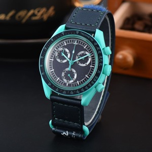 Nuovo Orologio Co-branded a Tre Quadranti con Cinturino in Nylon, Orologio al Quarzo da <span class=keywords><strong>Uomo</strong></span>, Orologio Sportivo da Regalo - Product Image 6