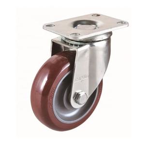 العجلات 5 بوصة عجلة دوارة قفل الطبية الصلبة عجلات كراسي/عجلات عربة الموردين - Product Image 1