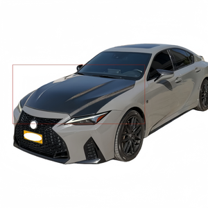Compatible con Lexus <span class=keywords><strong>IS</strong></span> <span class=keywords><strong>300h</strong></span> 350 F SPORT, mejora al estilo OEM IS500 F SPORT, fibra de carbono - Product Image 2
