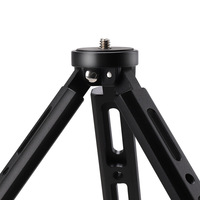KAMPHO-Mini trépied de 8kg pliable avec vis de 1/4 pouces pour caméra GoPro Sport, caméscope vidéo, lumière de remplissage LED