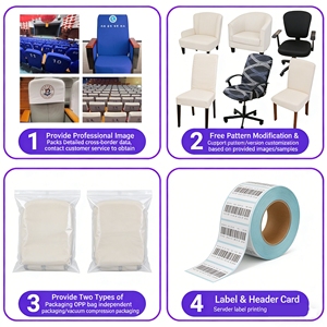 Funda elástica de licra de una pieza para silla de comedor, gruesa y elástica, para banquetes, bodas, conferencias, hoteles, <span class=keywords><strong>todo</strong></span> <span class=keywords><strong>incluido</strong></span>. - Product Image 5