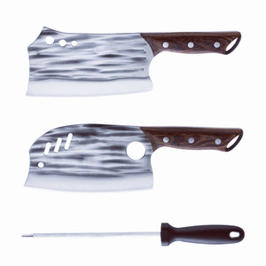 Nuevo cuchillo de cocina Longquan, cuchillo para cortar de uso doméstico, cuchillo para rebanar, cuchillo de doble propósito para picar y cortar de acero inoxidable, delfín - Product Image 5