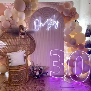 Décoration murale d'entreprise Logo LED personnalisé Impression UV enseigne au néon personnalisé - Product Image 4