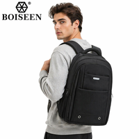 Sac à dos pour ordinateur portable Oxford avec fermeture éclair, imperméable, léger, pour voyages et affaires, pour hommes