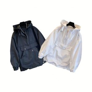 Design Custom Embroidery Logo <b>Softshell</b> <b>Jacket</b> for Men Waterproof Zipper Winter Polyester Windbreaker <b>High</b> <b>Visibility</b> Logo - Product Image 6